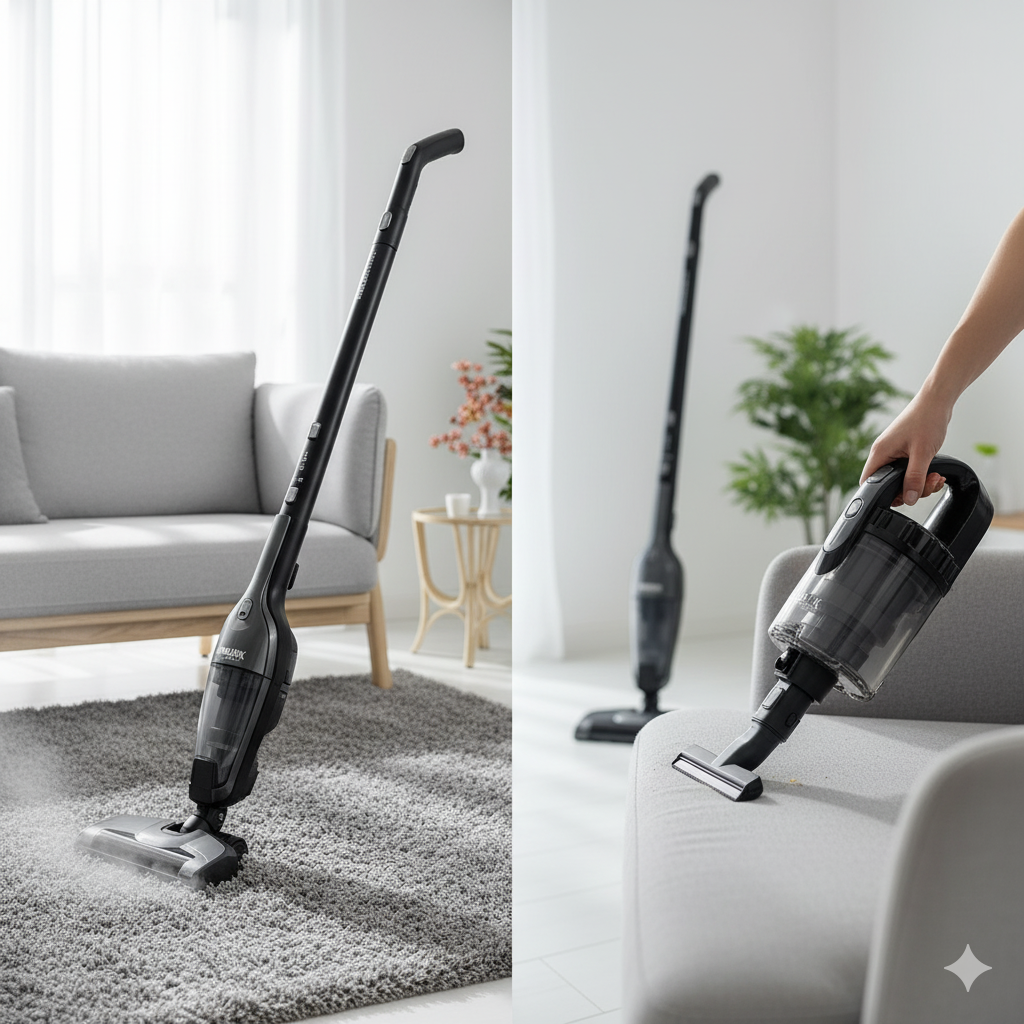 نقد و بررسی جارو شارژی بیسمارک BM5525: قدرت، کارایی و نظافتی بی‌دردسر | راهنمای کامل