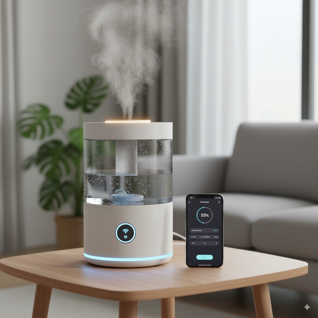 دستگاه بخور سرد و گرم هوشمند با قابلیت کنترل از طریق اپلیکیشن: راهنمای جامع خرید و استفاده