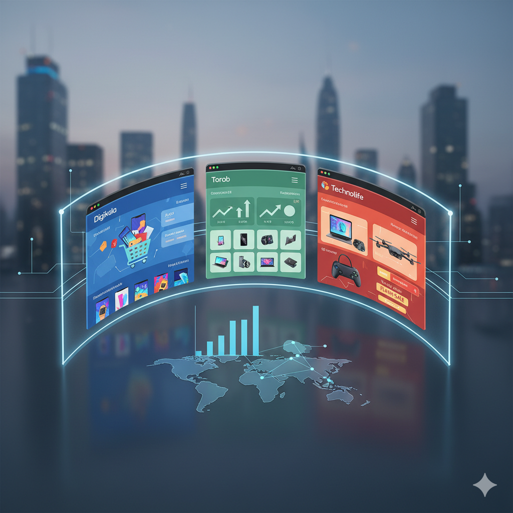 پرفروش‌ترین محصولات دیجیتال در بازار آنلاین ایران: بررسی دیجی‌کالا، ترب و تکنولایف
