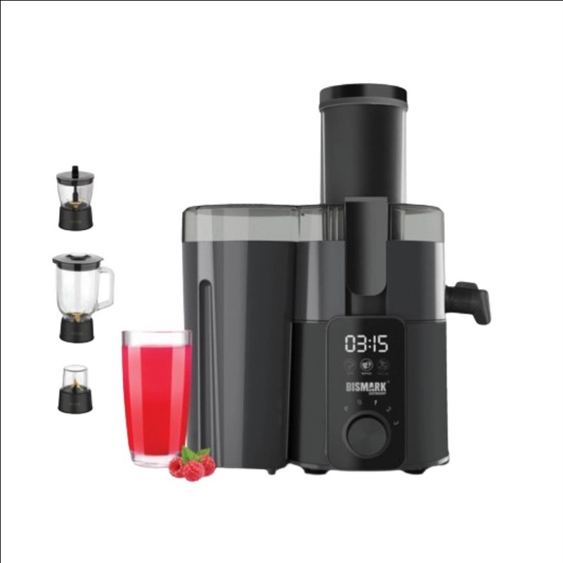 آبمیوه گیری ۴ کاره بیسمارک مدل BM2391 + گارانتی 24 ماهه کارت طلایی تعویض