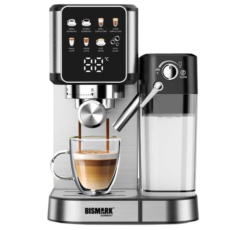 اسپرسو ساز بیسمارک مدل BM101 ظرفیت ۰.۷ لیتر + گارانتی 24 ماهه کارت طلایی تعویض