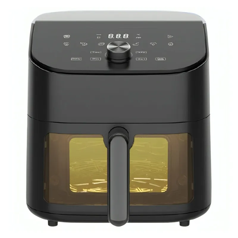 سرخ‌کن بیسمارک مدل BM3559 – ظرفیت 6.5 لیتر، توان 2000 وات، طراحی دیجیتال و کنترل لمسی + گارانتی 24 ماهه کارت طلایی تعویض