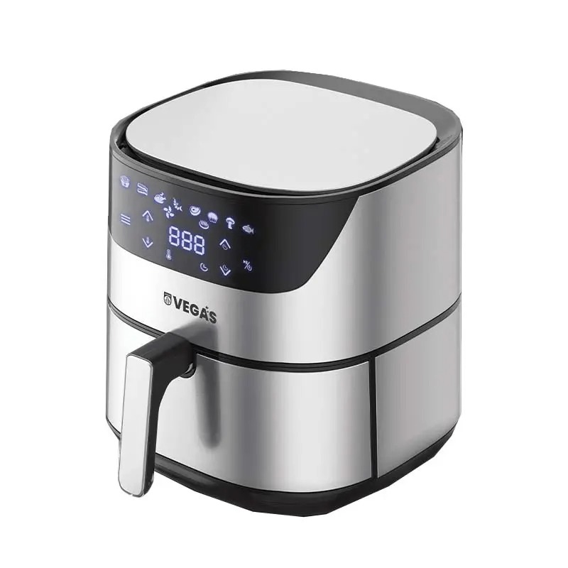 سرخ‌کن بدون روغن وگاس مدل VAF1250 – ظرفیت 5.5 لیتر، توان 2000 وات، طراحی مدرن + ضمانتنامه کتبی آرین دیجیت