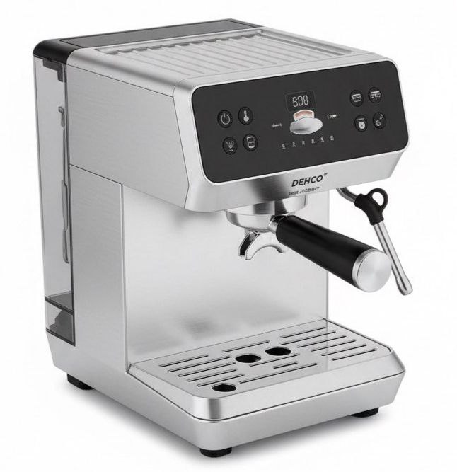 اسپرسوساز دهکو مدل DEC-1550P با توان 1350 وات و فشار 20 بار - قهوه ساز نیمه صنعتی - دارای ضمانت‌نامه کتبی آرین دیجیت