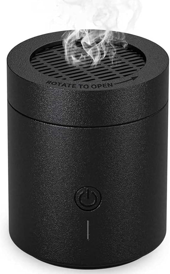 بخور سوز شارژی و گَشته‌سوز مدل BK‑108 – Diffuser و Incense Burner قابل حمل