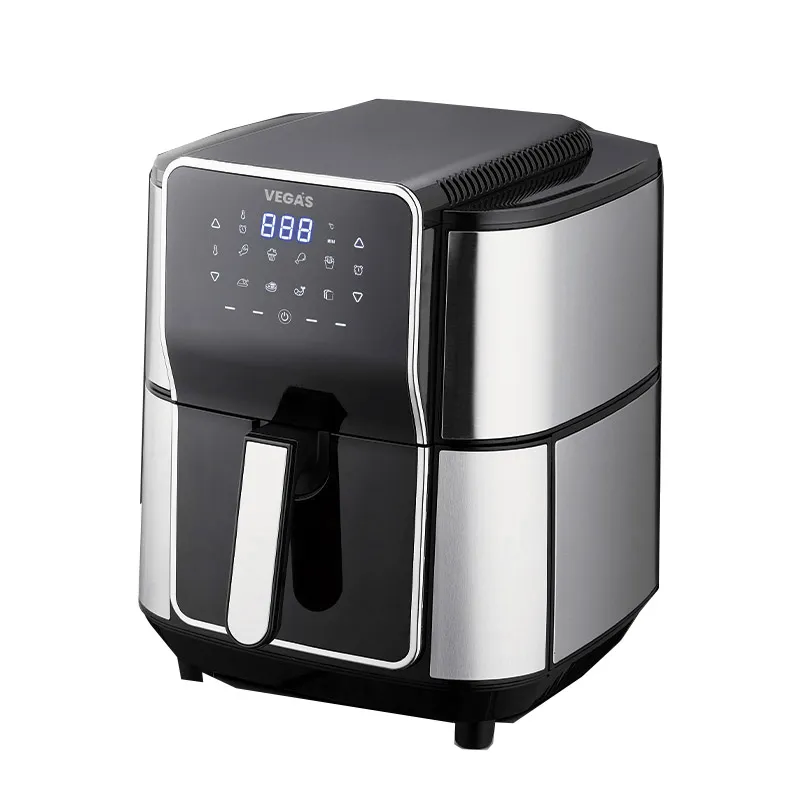 سرخ‌کن وگاس مدل VAF1251 – ظرفیت 8 لیتر، توان 2200 وات، صفحه‌نمایش دیجیتال لمسی، طراحی مدرن + ضمانتنامه کتبی آرین دیجیت