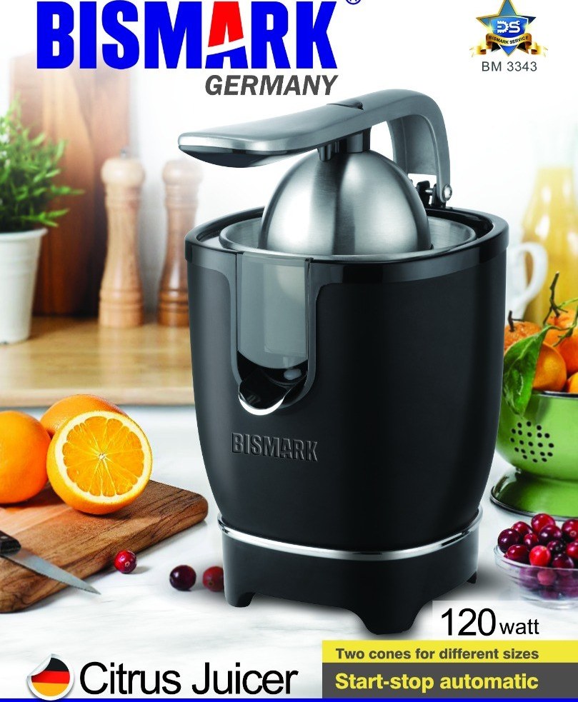 آبمیوه‌گیری بیسمارک مدل BM3343 تک کاره + گارانتی 24 ماهه کارت طلایی تعویض