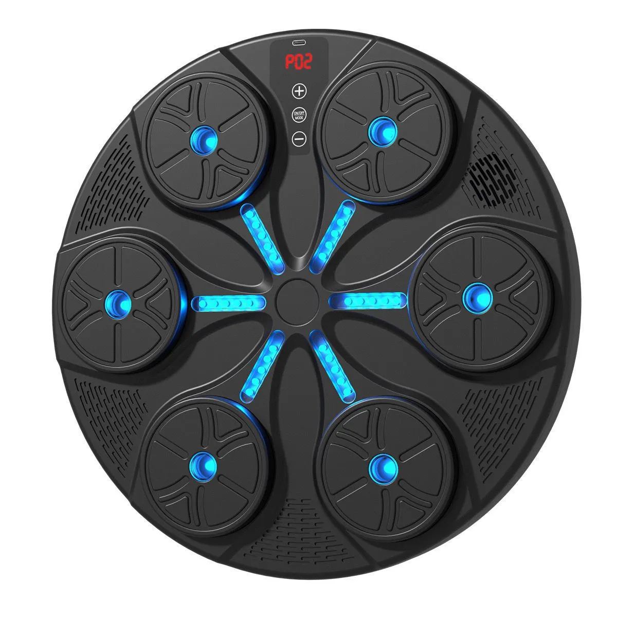 دستگاه ضربه‌زن هوشمند با موسیقی – ۷ سرعت، پد نرم، بلوتوث و ضربه‌درمانی خانگی